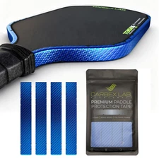 Pickleball Edge Guard Tape 26mm for 14mm Paddles – 4 Pack Protection – Blue