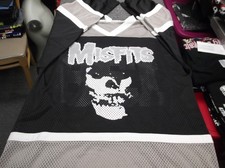 Misfits 138 Jersey- Horror Punk- Danzig- L- Rare-Hard To Find- Crimson Ghost