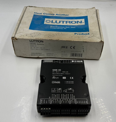 LUTRON QSE-IO Control Interface GRAFIK Eye Systems