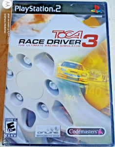Jeu PS2 ToCA Race Driver 3 - Complet Avec Boîte Et Notice - Très Bon État - Course Automobile