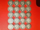 1894 BARBER HALF DOLLAR LOT OF 20 COINS 90% SiLVER (1894- 1915) NO DUPS-steal !