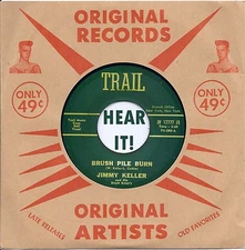 Rockabilly: JIMMY KELLER-Brush Pile Burn/Matador TRAIL-KILLER HICK BOPPER!