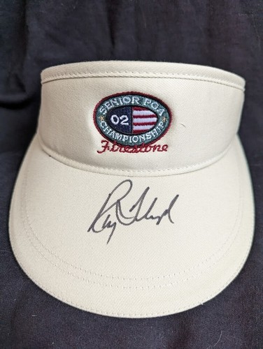 Ray Floyd Raymond Senior 2002 PGA Golf Hall Fame Signed Autograph Hat ...