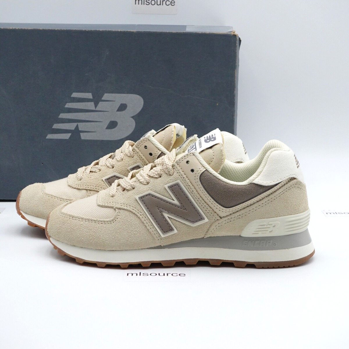 Size 9.5 Women's New Balance 574 Sneakers WL574NS2 Sandstone