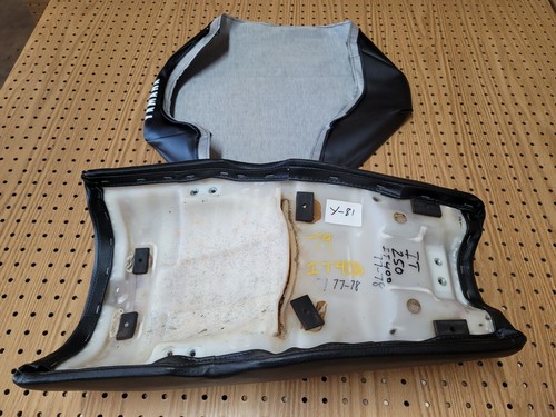 YAMAHA IT250 IT400 SEAT COVER 1977 TO 1978 MODEL SEAT COVER (BLACK) (Y*-81) - Picture 7 of 12