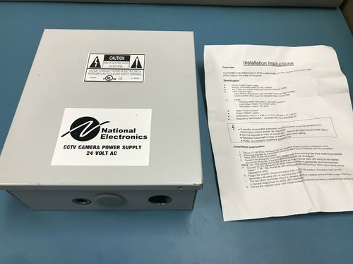 POWER-PLEX International * 24 VAC 8 AMP **CCTV -16 OUTPUT * POWER SUPPLY VG+ - Picture 2 of 12