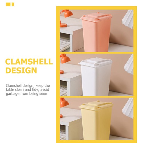 4Pcs Versatile Desktop Trash Bins for Waste and Item Organization - Picture 12 of 12