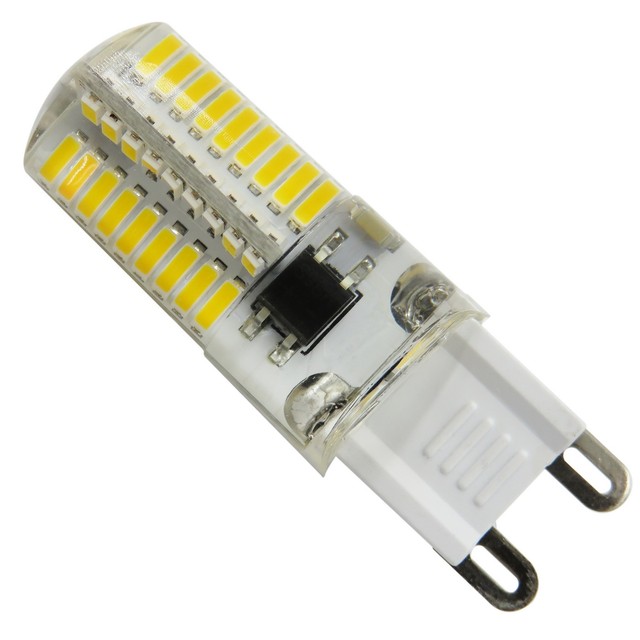 10pcs,G9 LED Bulb Dimmable 110V 4W 420 Lumens 72 LEDS 4014 SMD LED