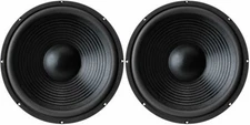 NEW 15" (2) Subwoofer Replacement Speakers 8ohm Home Audio woofers Bass Pair