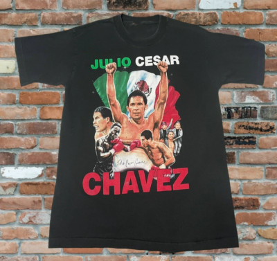 New Julio Cesar Chavez T-Shirt Gift For Man Woman  Black Size S-4XL Unisex