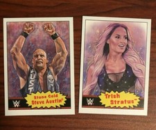Topps Living Set WWE Wrestling Cards Checklist 23