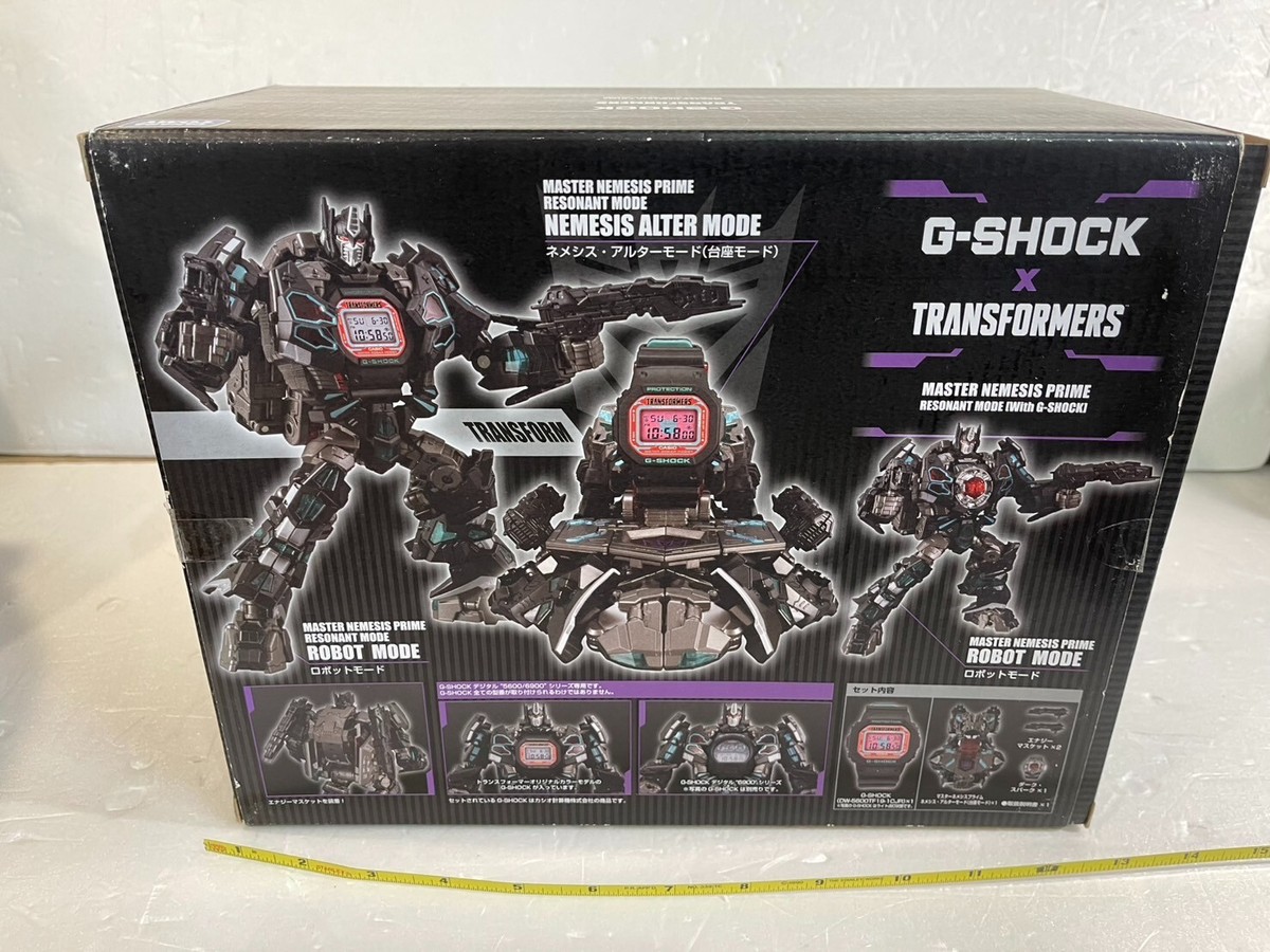 G-SHOCK Transformers Collaboration Casio DW-5600TF19-SET