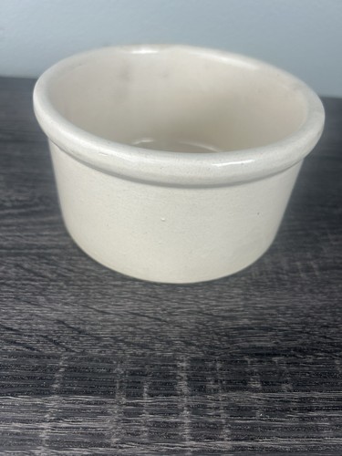 Antique Ceramic Stoneware 15c Butter Crock Lambrecht 1.5 C New Jersey 6x3” - Picture 3 of 7