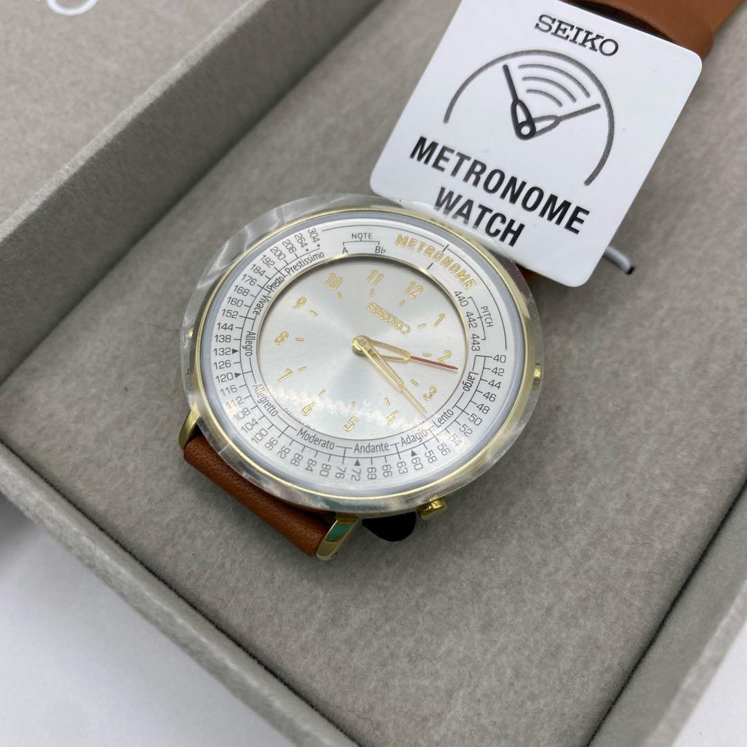 【中古】SEIKO METRONOME WACTH SMW006A 電池式 SEIKO Metronome Watch Standard Line Color Monotone SMW006A