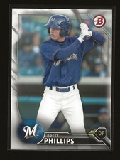 2016 Bowman Prospects Brett Phillips Milwaukee Brewers (#BP136)