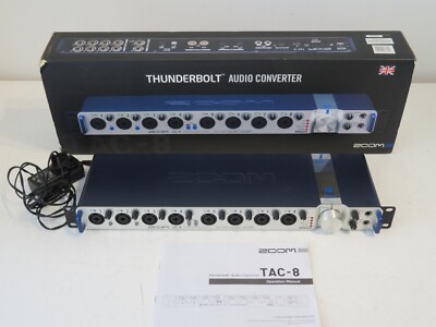 Zoom TAC-8 Thunderbolt Midi Audio Interface Converter - Originalverpackt