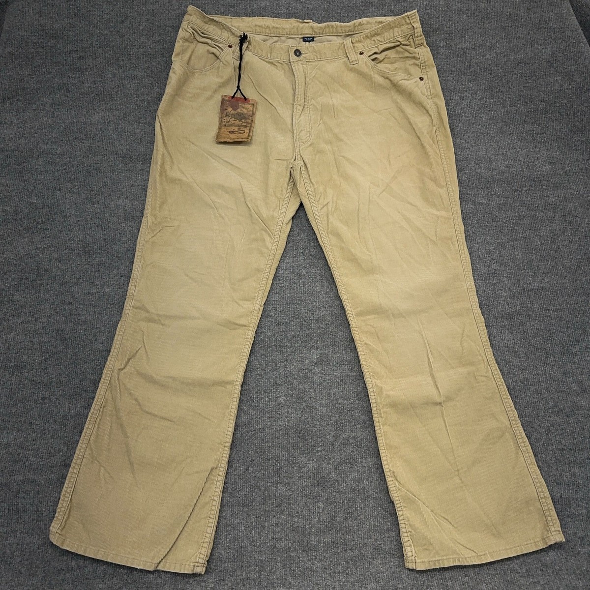 Vintage Polo Ralph Lauren Corduroy Pants Mens 40x30 Khaki Tan