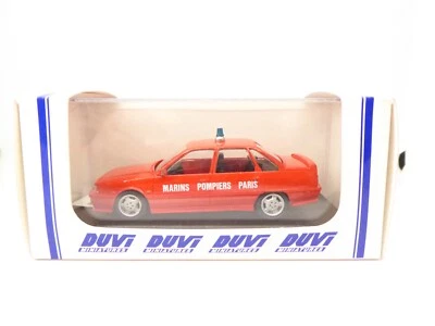 DUVI - 1/43 - KIT RESINE MONTE- RENAULT 21 2L TURBO - MARINS POMPIERS PARIS ! - Photo 1/4