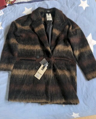 Soia & Kyo Women s Michelle-PS Wool Coat Size M Brand New