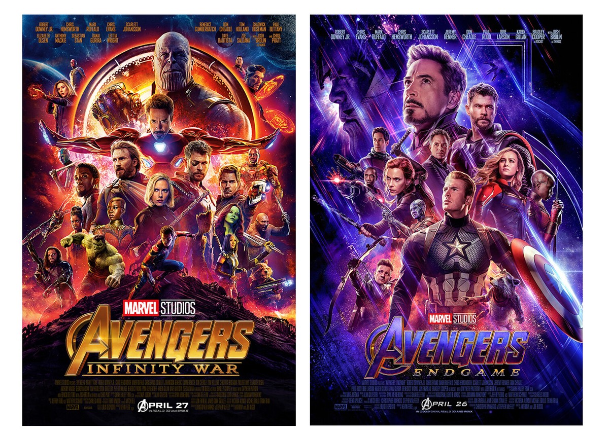 Marvel Avengers Infinity War Endgame 4 Poster Canvas 11