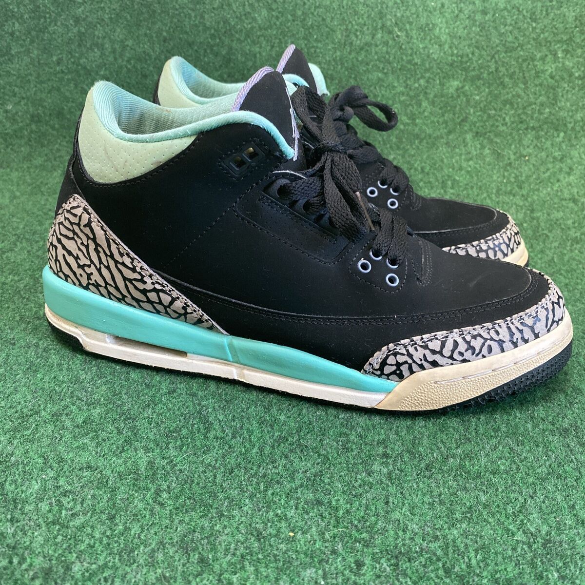 Nike Air Jordan 3 III Retro GG “Black Mint” 2014 Size 7Y Nike Air Jordan 3 III Retro GG “Black Mint” 2014 Size 7Y