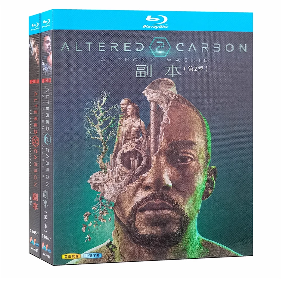 Altered Carbon Season 1-2 (2020) Series 4-Discs New Boxed