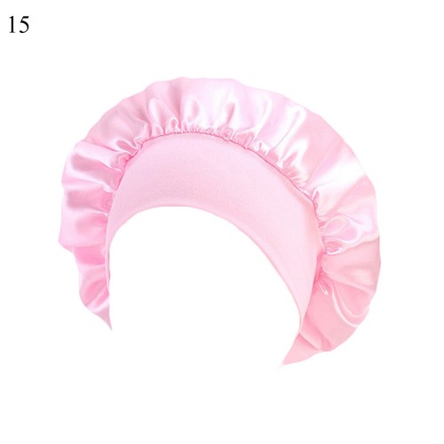 Womens Long Hair Care Satin Bonnet Sleep Hat Cap Night Silk feel Wrap Head Cap ♢ - Picture 36 of 44