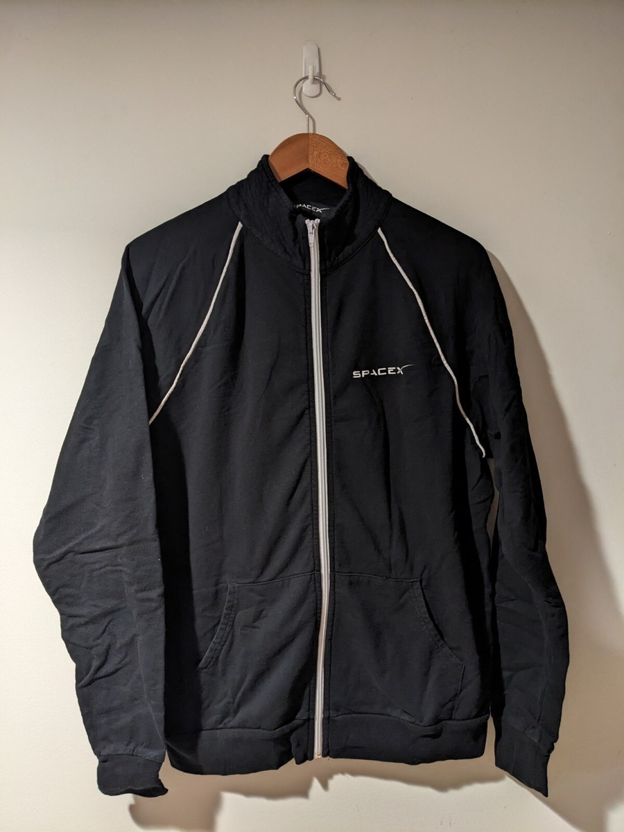 SpaceX Employee Issue Black Medium Track Jacket | eBay