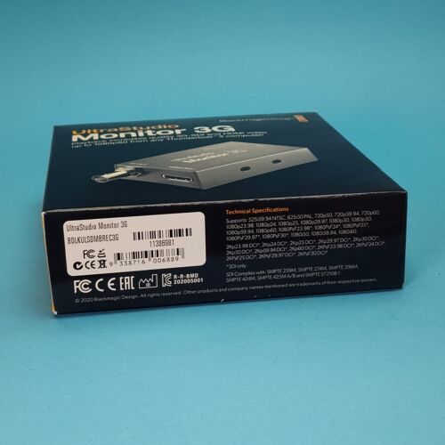 Blackmagic Design Ultra Studio Monitor 3g (Box Only) - Picture 5 of 7