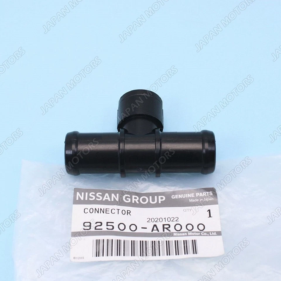 Conector de manguera de calefacción genuino Nissan 350Z Infiniti FX35 M37 Q45 Q50 Q70 M56 M35 Foto 2 de 4