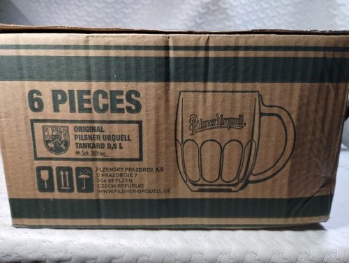 Rari bicchieri birra Pilsner Urquell vetro 0,5 litri nuovi 1 bicchiere ๐บ 5,L๐ - Foto 10 di 11