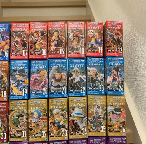 One Piece Great Pirate WT100 1-10 Full Complete Set World Collectable Figure - Picture 4 of 11