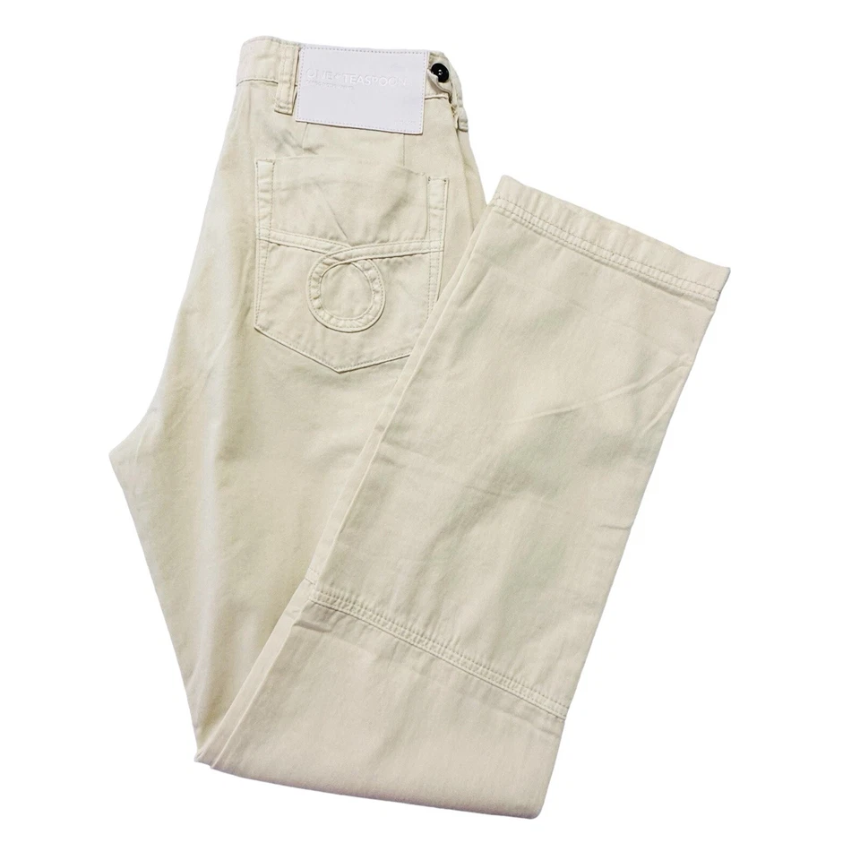 One Teaspoon NWOT Sand Cargo Motion Pant Button Fly High Waist Size 25 - Image 3 of 4