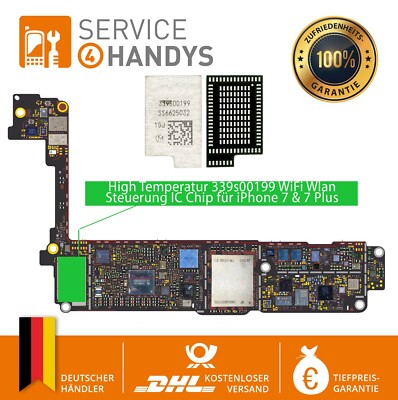 High Temperatur 339s00199 WiFi Wlan Steuerung IC Chip für iPhone 7 & 7 Plus