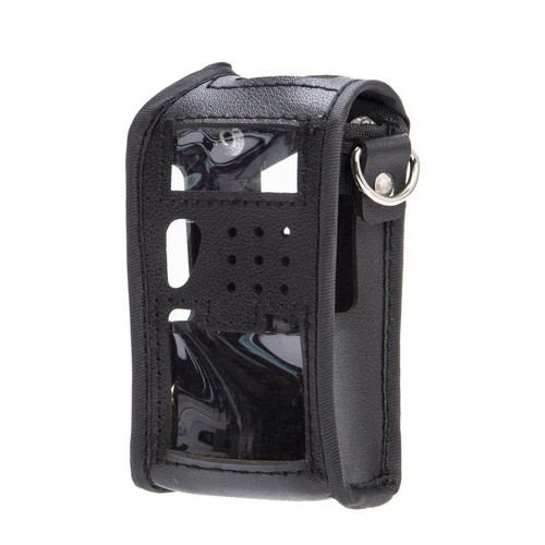 NEW Leather Soft Protective Case Bag For Baofeng UV-5R UV-5RA UV-5RE Plus Radio - Picture 3 of 8