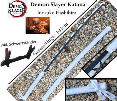 EA SPORTING NEU DEMON SLAYER Samurai Katana Schwert gezackt 101cm für Cosplay Sammler Anime
