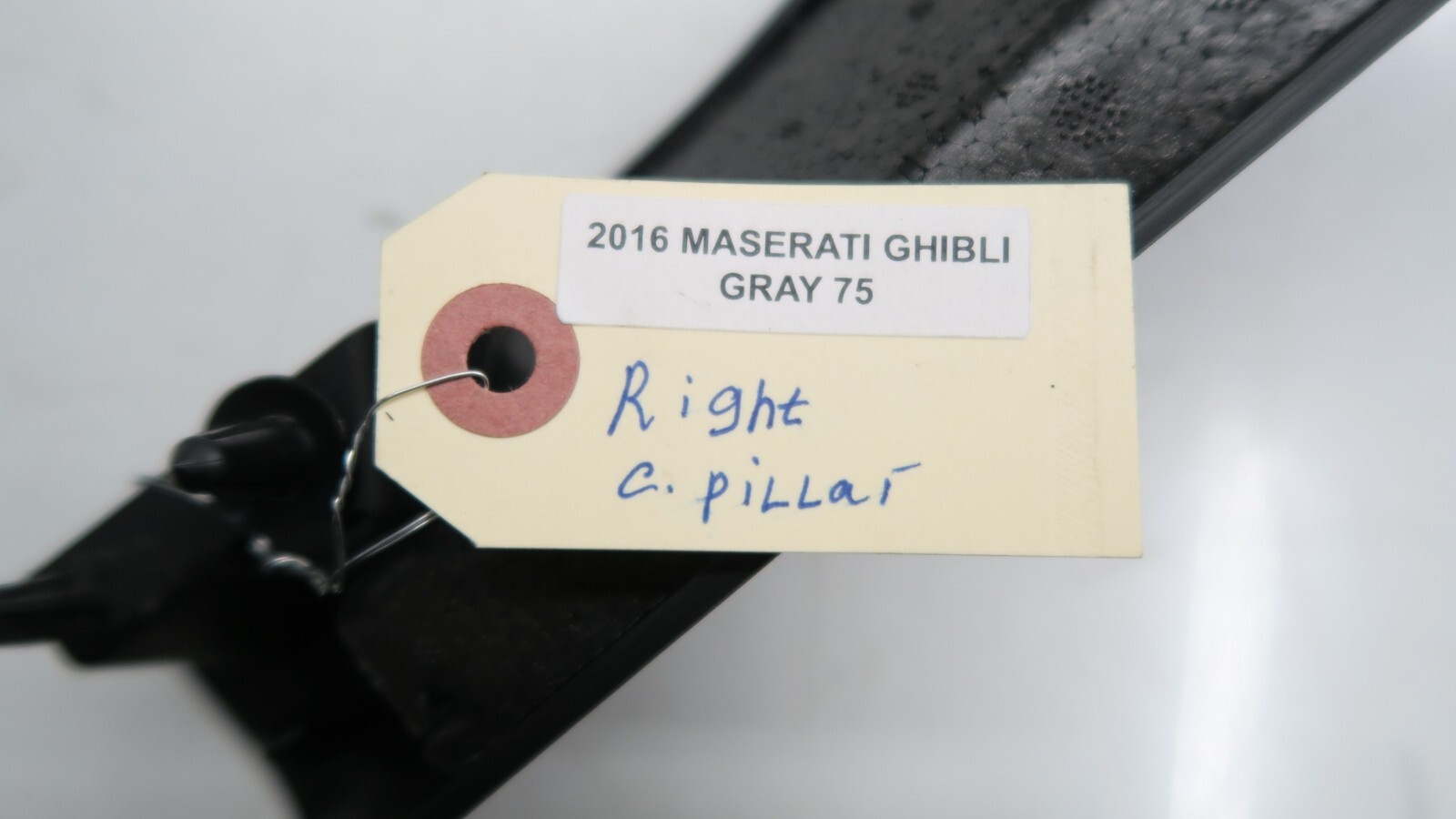 2014-2019 Maserati Ghibli OEM Right Rear Lower C-Pillar Cover Trim Panel