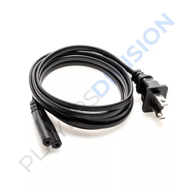 Original Replacement AC Power Cord for PS1 PS2 PS3 PS4 PS5 Xbox Series S X