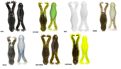 Z-Man 4'' GOAT ToadZ Topwater Frog Bait - Choice of Colors