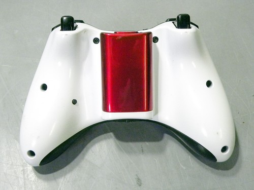 Microsoft Xbox 360 Wireless Controller Model 1403 Genuine Punisher Skull RARE - Picture 5 of 6