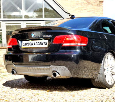 BMW 3er E92 Coupe trocken Kohlefaser Spoiler Lippe Performance Style 07-12