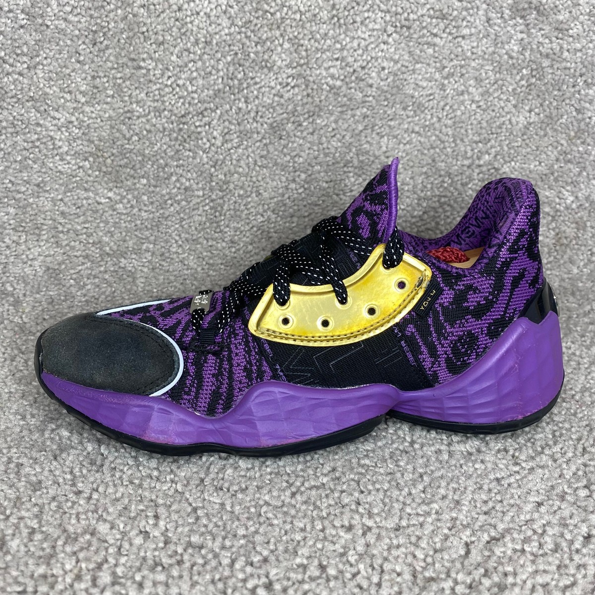 Adidas Harden Vol 4 Star Wars Themed Sneakers Purple EF2080
