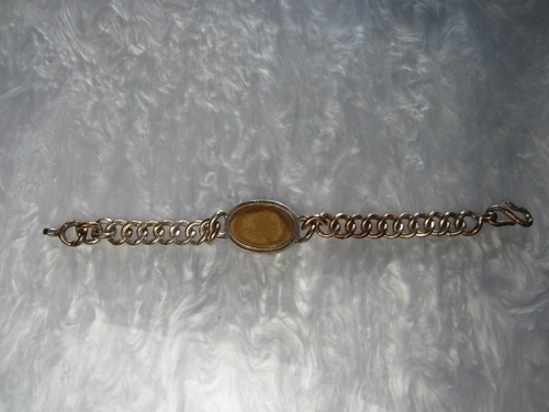 OLD PAWN STERLING SILVER GENUINE SLEEPING BEAUTY TURQUOISE SALMAN KHAN BRACELET - Picture 18 of 19