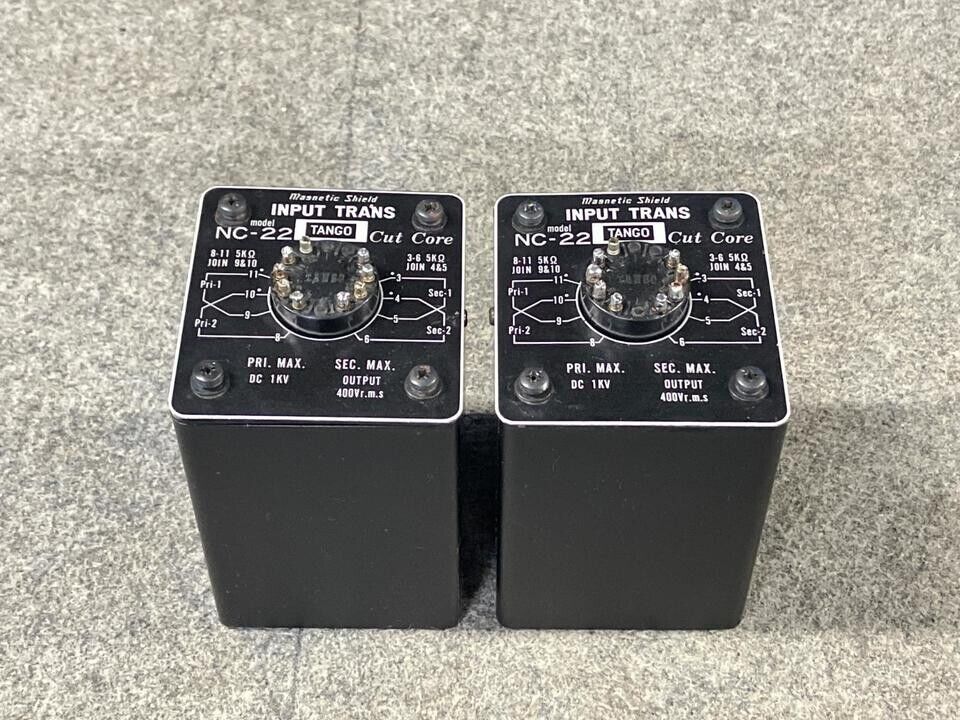 TANGO NC-22 Input Transformer Pair USED J | eBay TANGO NC-22 Input Transformer Pair USED J | eBay
