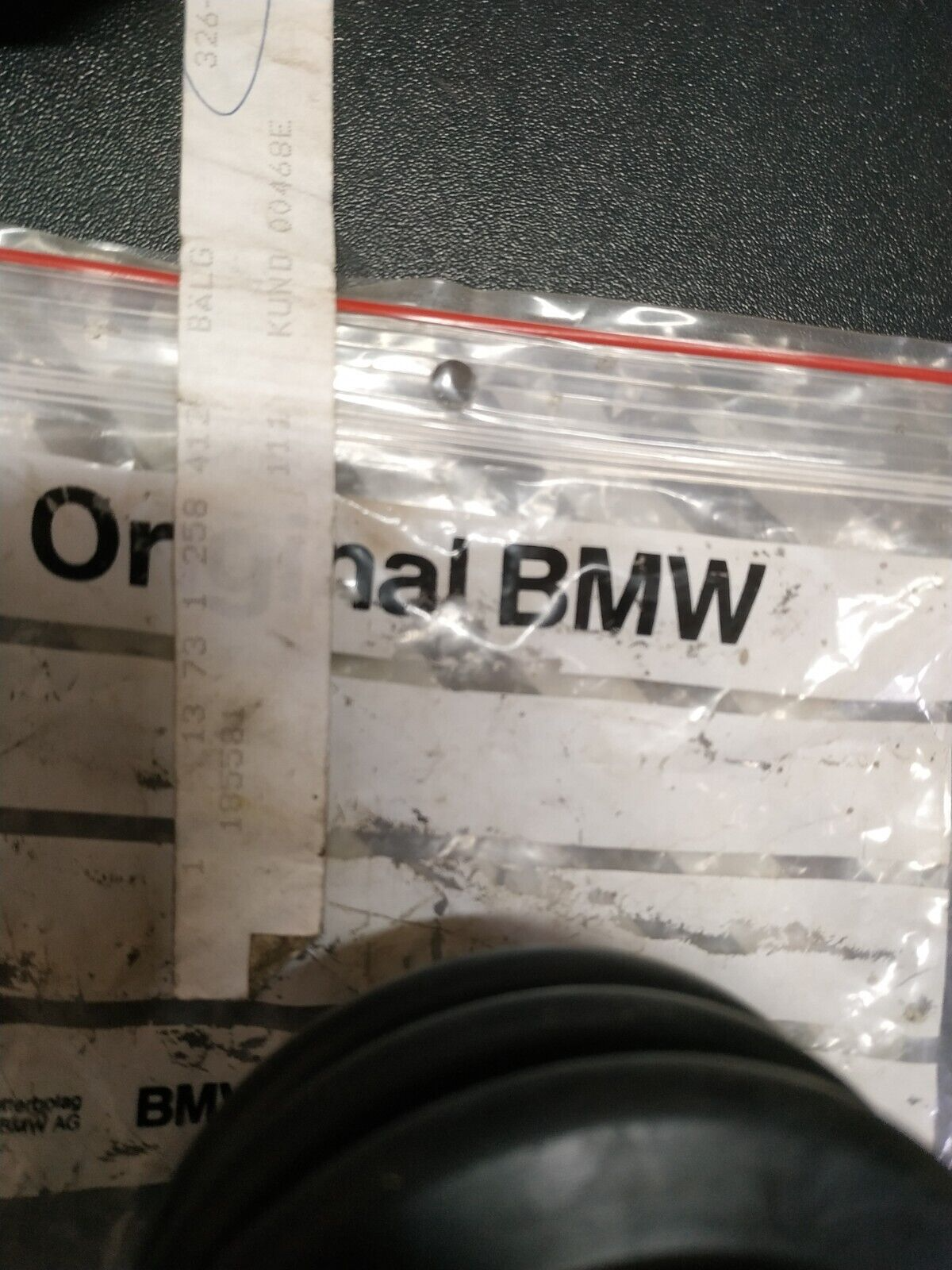 BMW E12 intake muffler rubber boot 520 !NEW! NLA GENUINE 