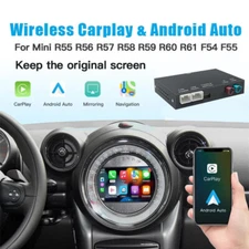 Wireless CarPlay Android Auto for BMW Mini R55 R56 R57 R58 R59 R60 R61 F54 F55