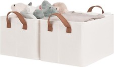 Large Storage Bins for Shelves Fabric Storage Basket for Organizing Clothes 4pcs