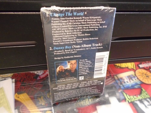 Eric Clapton Change The World cassette tape single 1996 Reprise NEW Sealed - Picture 2 of 2