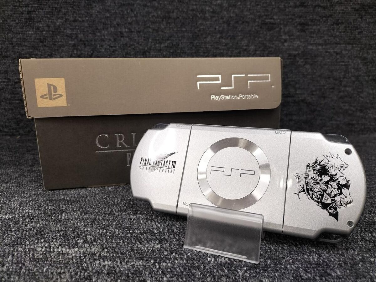 PSP 2000 Crisis Core Final Fantasy 7 Limited FF VII 10th PSP 2000 Crisis Core Final Fantasy 7 Limited FF VII 10th