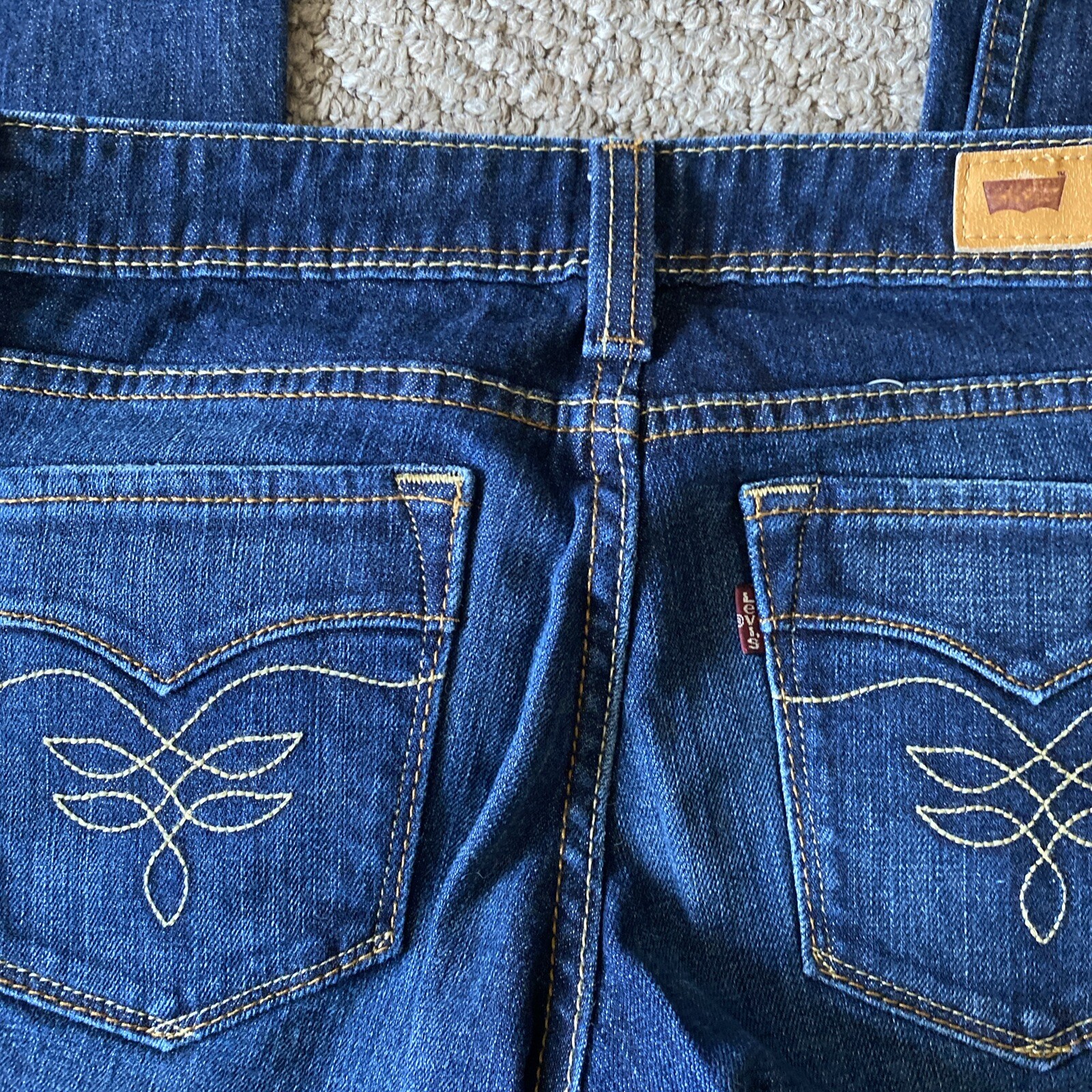 Women's percentM LEVIS Jeans Demi Curve Dark Wash image 7